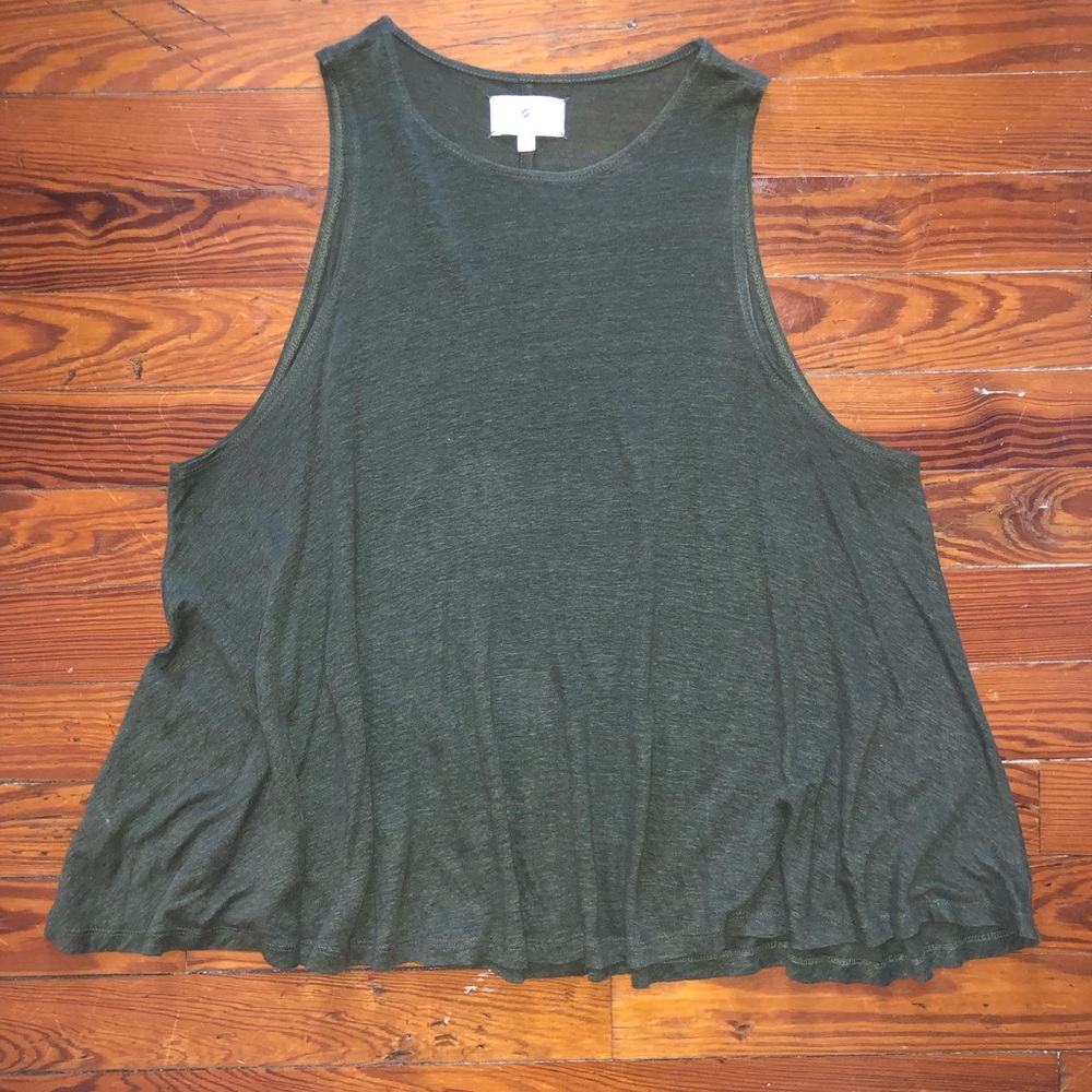 Lou & Grey linen swing tank